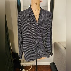 Ann Taylor wrap blouse